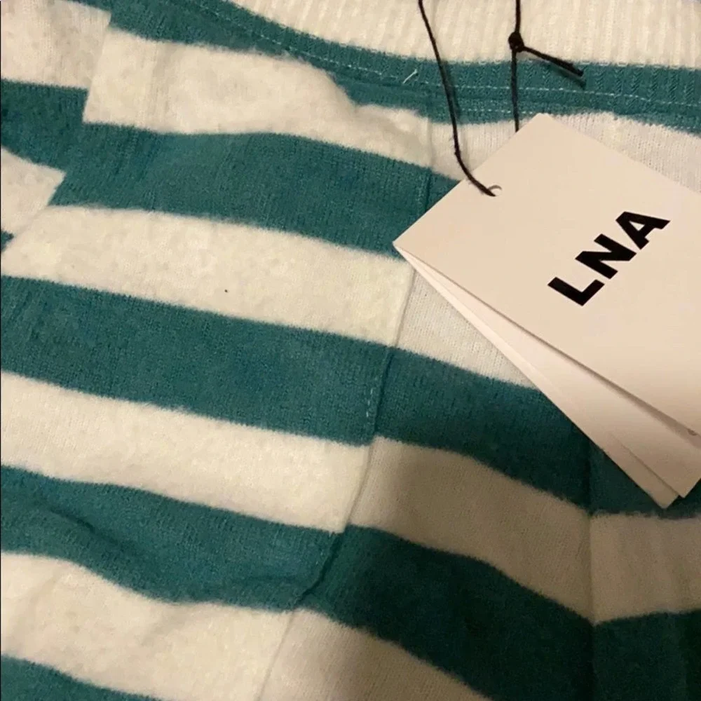 LNA Revolve Brushed Simon Short in Deep Sea Stripe Size XS - Picture 7 of 12